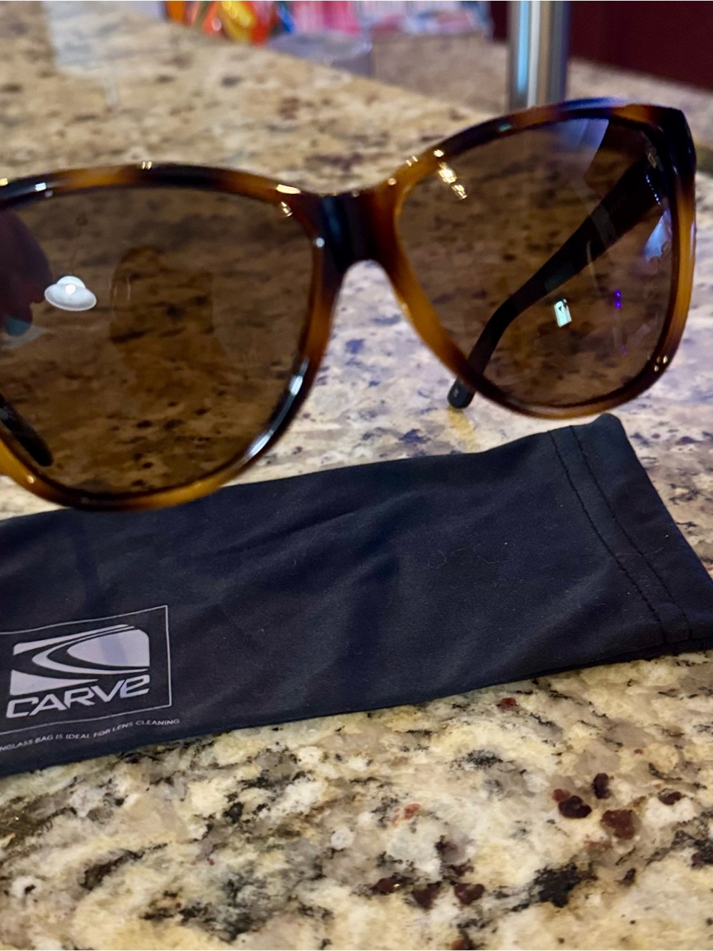Carve Tortoiseshell Sunglasses with Brown Lenses